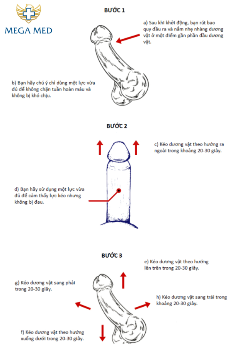 Cách thực hiện bài tập tăng kích thước tuổi dậy thì Ultimate Stretch